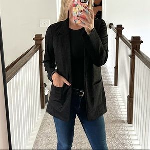 Christian Siriano leopard print blazer